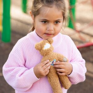 Sensory Bears – Camel Teddy Fur (Limited numbers available)