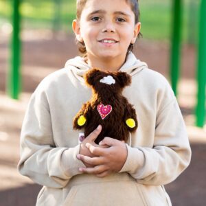 Sensory Bears – Dark Brown Faux Fur (Limited numbers available)